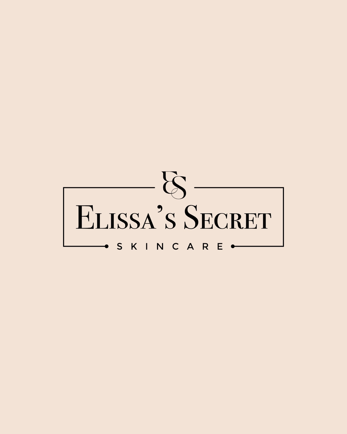 elissas-secret-logo-beige-black-deenic-design