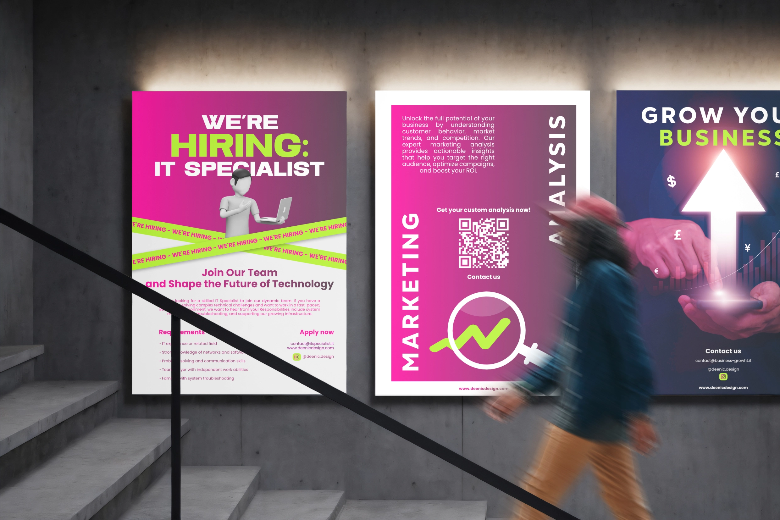 Hiring Marketing Poster