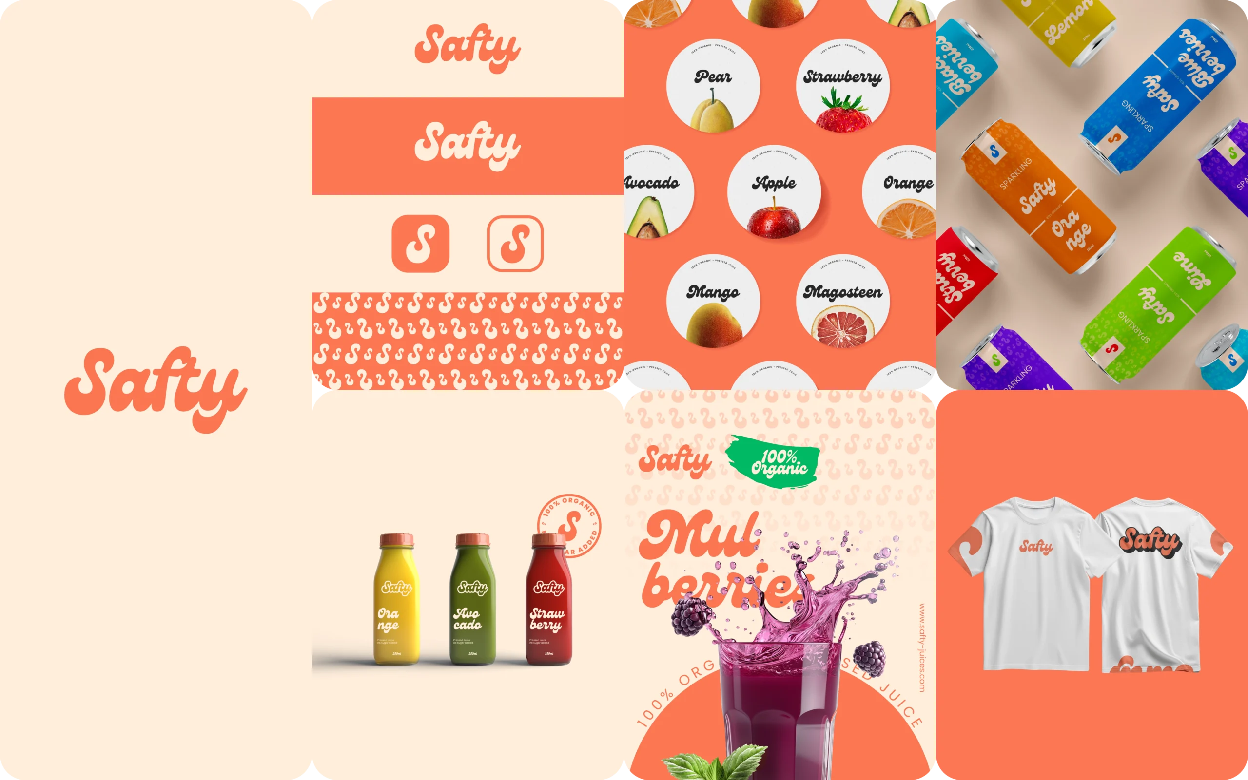 Safty Juice Brand Identity